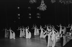 New York City Ballet production of "Vienna Waltzes" dancers take a bow, choreography by George Balanchine (New York)