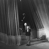 New York City Ballet production of "Vienna Waltzes" with George Balanchine bowing in front of curtain, choreography by George Balanchine (New York)