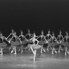 New York City Ballet production of "Stars and Stripes" with Heather Watts, choreography by George Balanchine (New York)