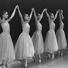 New York City Ballet production of "Serenade" Russian dance, choreography by George Balanchine (New York)