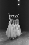 New York City Ballet production of "Serenade" Russian dance, choreography by George Balanchine (New York)