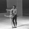 New York City Ballet production of "Afternoon of a Faun" with Kay Mazzo and Jacques d'Amboise, choreography by Jerome Robbins (New York)