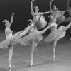 New York City Ballet production of "Raymonda Variations" with Delia Peters, Nichol Hlinka and Judith Fugate, choreography by George Balanchine (New York)