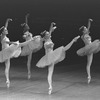 New York City Ballet production of "Raymonda Variations" with Judith Fugate third from left, choreography by George Balanchine (New York)