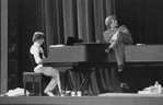 New York City Ballet - Mikhail Baryshnikov and Peter Martins relax during rehearsal at Saratoga (Saratoga)
