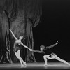 New York City Ballet production of "Jewels" (Rubies) with Patricia McBride and Mikhail Baryshnikov, choreography by George Balanchine (Saratoga)