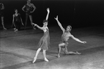 New York City Ballet production of "The Four Seasons" with Patricia McBride and Mikhail Baryshnikov, choreography by Jerome Robbins (New York)