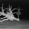Leslie Roy (front) in the New York City Ballet production of Balanchine's "Raymonda Variations"