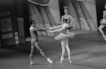 New York City Ballet production of "Harlequinade" with Patricia McBride and Mikhail Baryshnikov, choreography by George Balanchine (New York)