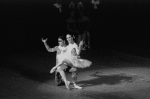 New York City Ballet production of "Harlequinade" with Patricia McBride and Mikhail Baryshnikov, choreography by George Balanchine (New York)