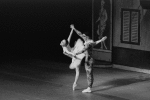 New York City Ballet production of "Harlequinade" with Patricia McBride and Mikhail Baryshnikov, choreography by George Balanchine (New York)