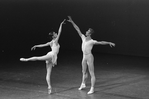 New York City Ballet production of "Square Dance" with Merrill Ashley and Sean Lavery, choreography by George Balanchine (New York)