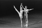 New York City Ballet production of "Square Dance" with Merrill Ashley and Sean Lavery, choreography by George Balanchine (New York)