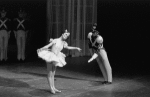 New York City Ballet production of "The Steadfast Tin Soldier" with Patricia McBride and Mikhail Baryshnikov, choreography by George Balanchine (New York)