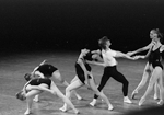 New York City Ballet production of "The Four Temperaments" with Mikhail Baryshnikov, choreography by George Balanchine (New York)