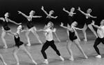 New York City Ballet production of "The Four Temperaments" with Mikhail Baryshnikov, choreography by George Balanchine (New York)
