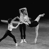 New York City Ballet production of "Agon" with Jean-Pierre Frohlich, Tracy Bennett and Karin von Aroldingen, choreography by George Balanchine (New York)