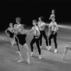 New York City Ballet production of "Agon" with Suzanne Farrell, Susan Hendl, Peter Martins, Karin von Aroldingen, Bart Cook and Renee Estopinal, choreography by George Balanchine (New York)