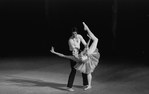 New York City Ballet production of "Who Cares?" with Marnee Morris and Jacques d'Amboise, choreography by George Balanchine (New York)