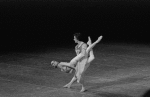 New York City Ballet production of "Tchaikovsky Pas de Deux" with Patricia McBride and Helgi Tomasson, choreography by George Balanchine (New York)