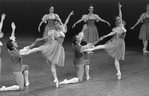 New York City Ballet production of "Donizetti Variations" with Nolan T'Sani and Debra Austin, Peter Frame and Lisa de Ribere, choreography by George Balanchine (New York)