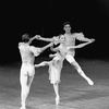 New York City Ballet production of "Tchaikovsky Concerto No. 2" with Tracy Bennett, Sheryl Ware and Victor Castelli, choreography by George Balanchine (New York)