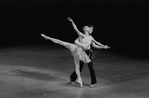 New York City Ballet production of "Who Cares?" with Karin von Aroldingen and Jacques d'Amboise, choreography by George Balanchine (New York)