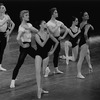 New York City Ballet production of "Agon" with Peter Martins and Suzanne Farrell at center, choreography by George Balanchine (New York)