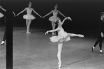 New York City Ballet production of "Symphony in C" with Heather Watts, choreography by George Balanchine (New York)