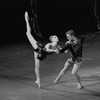 New York City Ballet production of "Jewels" (Rubies) with Patricia McBride and Mikhail Baryshnikov, choreography by George Balanchine (New York)