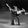 New York City Ballet production of "Union Jack" with Patricia McBride and Mikhail Baryshnikov, choreography by George Balanchine (New York)