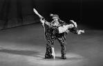 New York City Ballet production of "Union Jack" with Patricia McBride and Mikhail Baryshnikov, choreography by George Balanchine (New York)