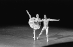 New York City Ballet production of "Divertimento No. 15" with Merrill Ashley and Robert Weiss, choreography by George Balanchine (New York)