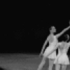 New York City Ballet production of "Apollo" with Jean-Pierre Frohlich and Stephanie Saland, Patricia McBride, Elyse Borne, choreography by George Balanchine (New York)