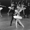 New York City Ballet production of "Symphony in C" with Judith Fugate and Joseph Duell, choreography by George Balanchine (New York)