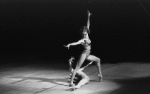 New York City Ballet production of "The Cage" with Patricia McBride and Linda Homek, choreography by Jerome Robbins (New York)