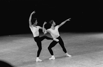 New York City Ballet production of "Agon" with Victor Castelli and Tracy Bennett, choreography by George Balanchine (New York)