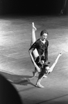 New York City Ballet production of "Jewels" (Rubies) with Heather Watts and Bart Cook, choreography by George Balanchine (New York)