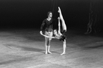 New York City Ballet production of "Jewels" (Rubies) with Heather Watts and Bart Cook, choreography by George Balanchine (New York)