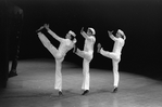 New York City Ballet production of "Fancy Free" with Joseph Duell, Christopher Fleming and Douglas Hay, choreography by Jerome Robbins (New York)