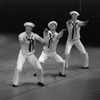 New York City Ballet production of "Fancy Free" with Timothy Fox, Peter Frame, Christopher d'Amboise, choreography by Jerome Robbins (New York)
