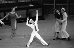 New York City Ballet production of "Fancy Free" with Stephanie Saland, Jean-Pierre Frohlich, Lourdes Lopez and Bart Cook, choreography by Jerome Robbins (New York)