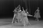 New York City Ballet production of "Brahms-Schoenberg Quartet" with Victoria Bromberg and Steven Caras, choreography by George Balanchine (New York)