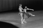 New York City Ballet production of "Brahms-Schoenberg Quartet" with Patricia McBride and Peter Martins, choreography by George Balanchine (New York)