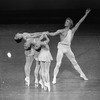 New York City Ballet production of "Apollo", Peter Martins with Kyra Nichols, Karin von Aroldingen and Heather Watts, choreography by George Balanchine (New York)