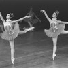 New York City Ballet production of "Fanfare" with Lourdes Lopez and Sandra Jennings, choreography by Jerome Robbins (New York)