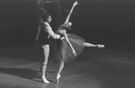 Robert Weiss and Heather Watts in the New York City Ballet production of Balanchine's "Vienna Waltzes"