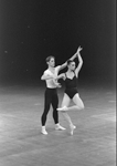 New York City Ballet production of "The Four Temperaments" with Stephanie Saland and Kipling Houston, choreography by George Balanchine (New York)