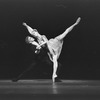 Sean Lavery and Kyra Nichols in the New York City Ballet production of Jacques d'Amboise's "Tschaikovsky Suite No. 2"