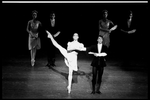 Kyra Nichols and Christopher d'Amboise in the New York City Ballet production of Jacques d'Amboise's "Tschaikovsky Suite No. 2"